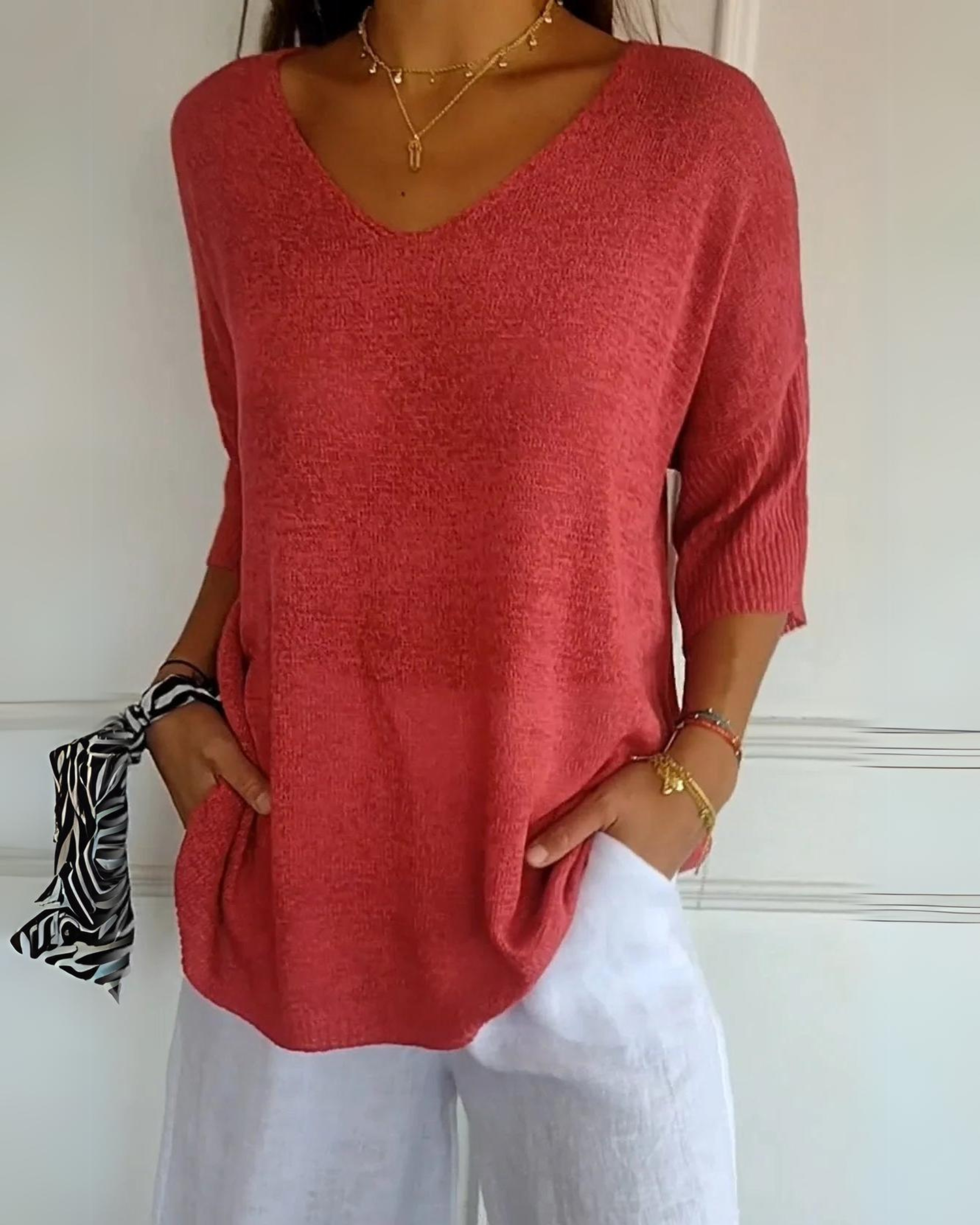 Celia | Organic Cotton Top – Light & Comfortable