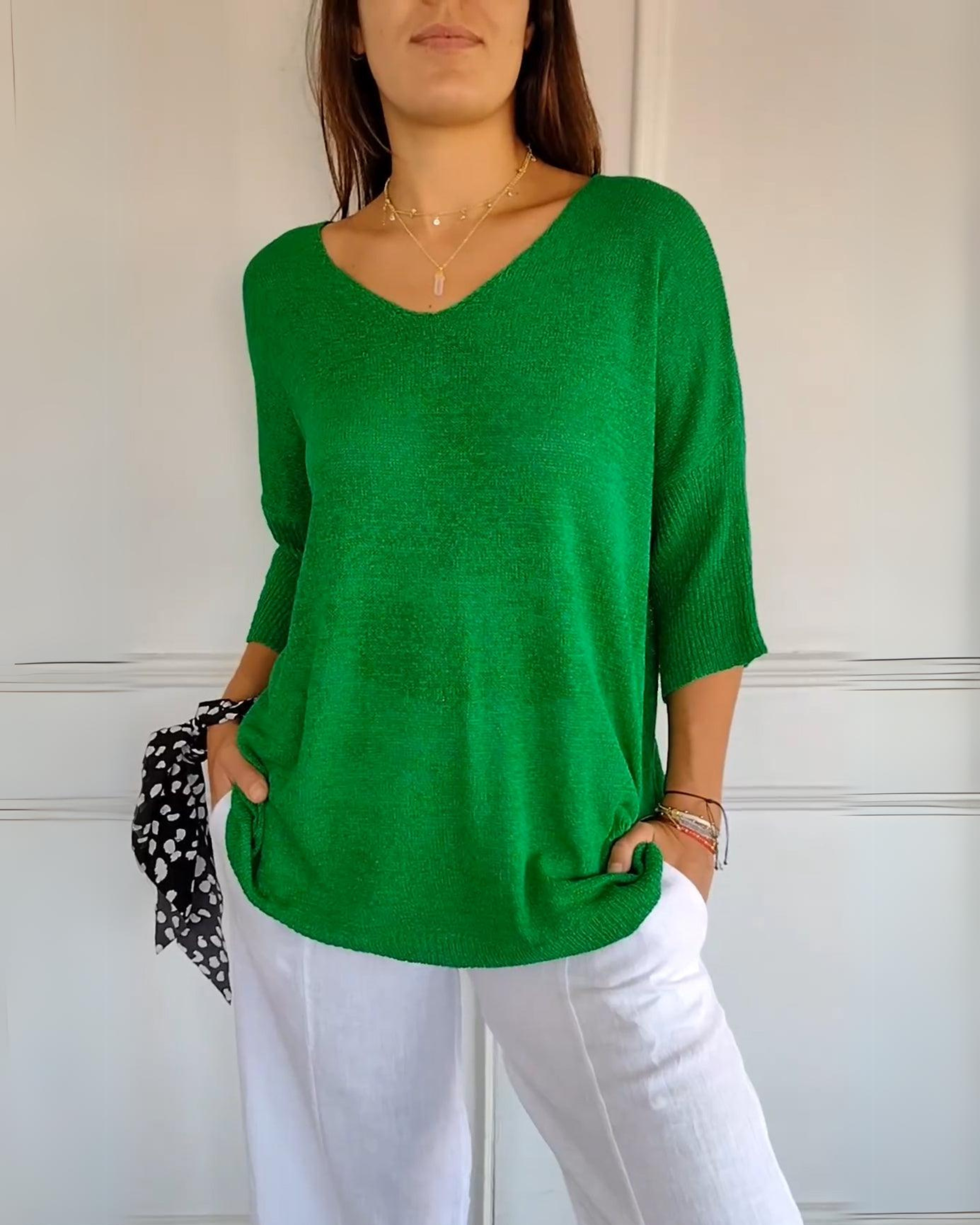 Celia | Organic Cotton Top – Light & Comfortable