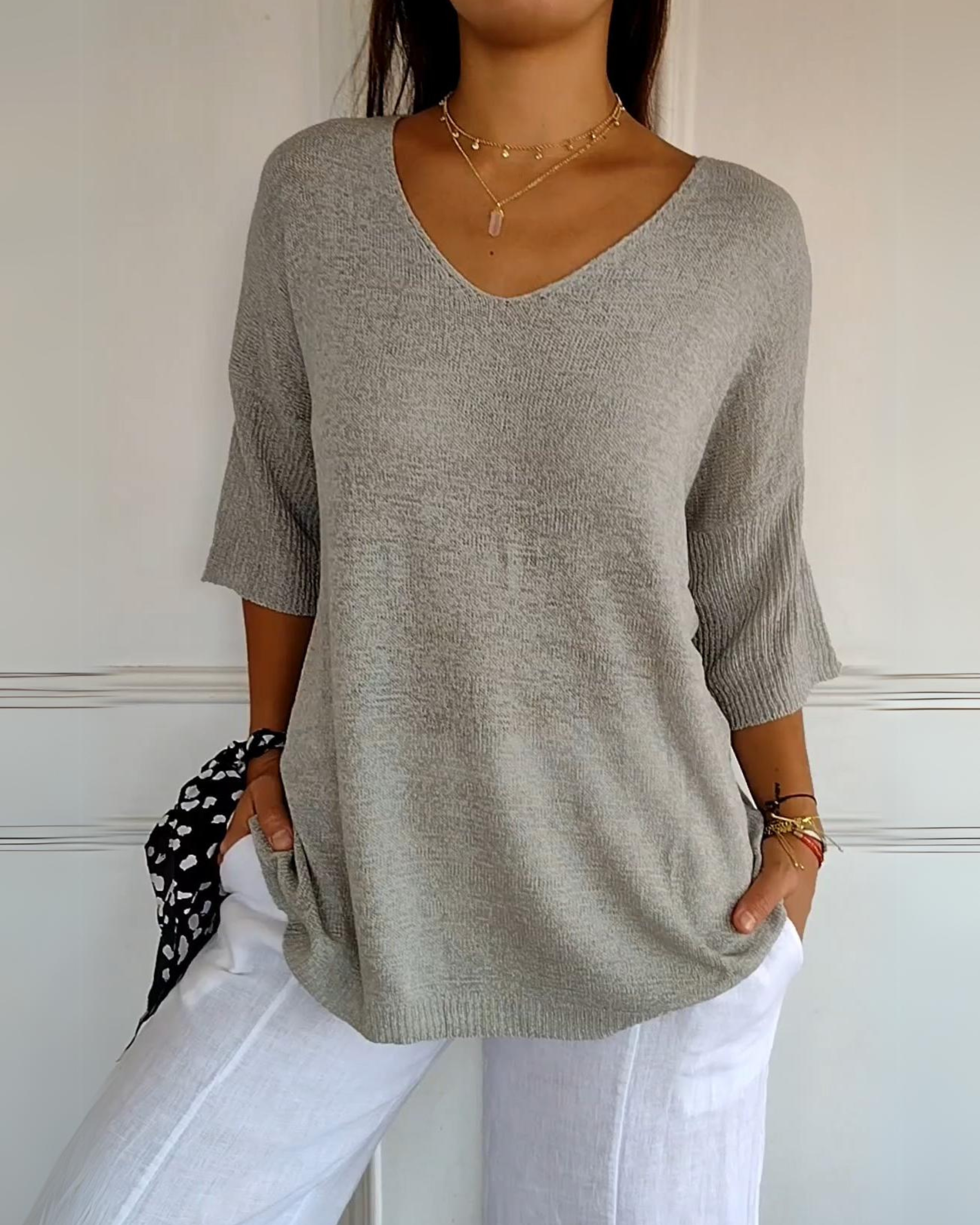 Celia | Organic Cotton Top – Light & Comfortable