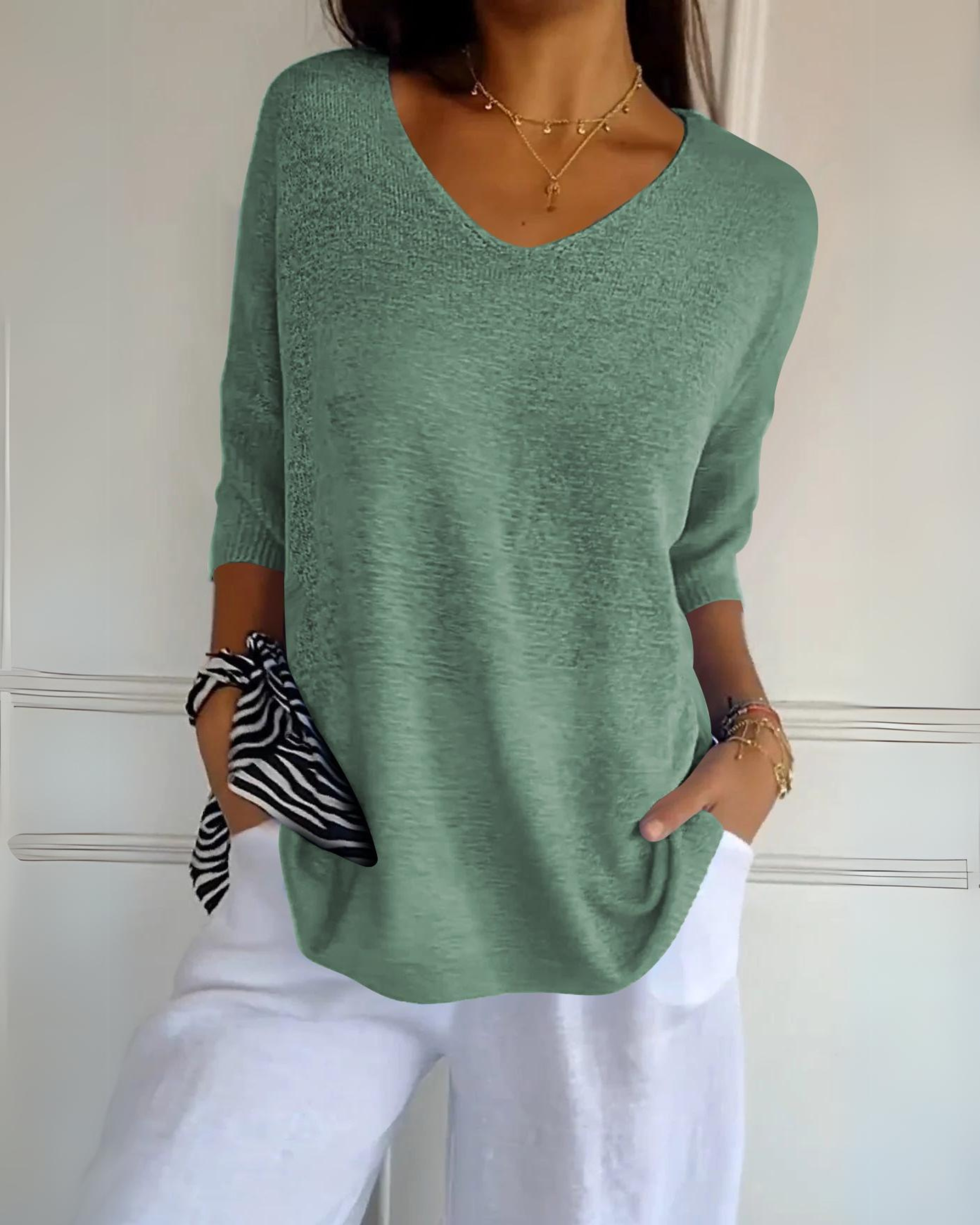 Celia | Organic Cotton Top – Light & Comfortable