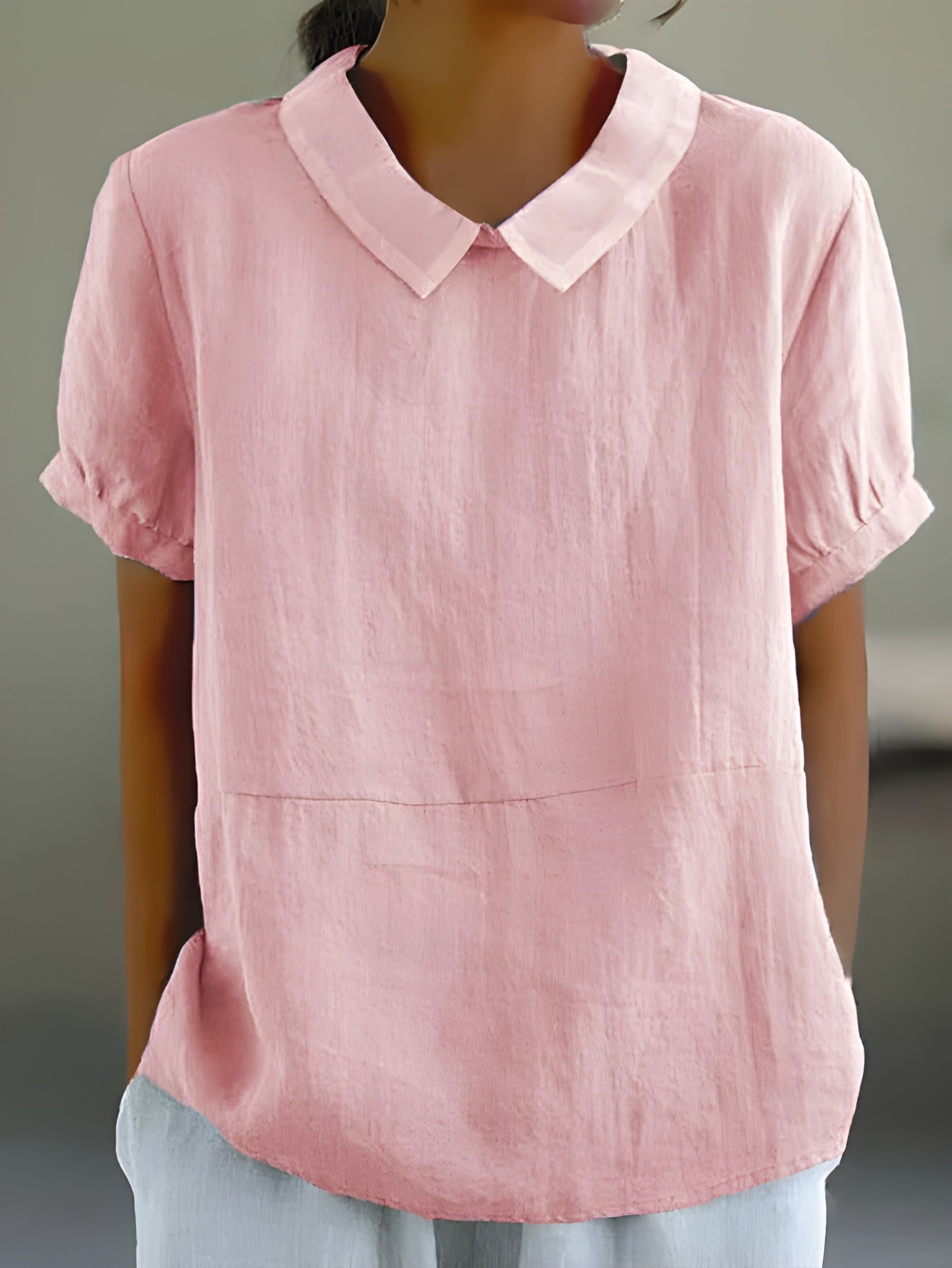 Camille™ | Flowing Blouse with Chic Collar