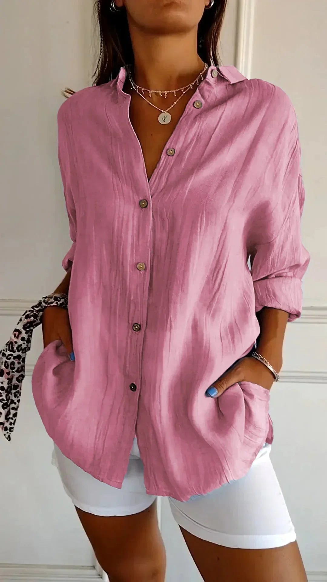Seraphina™ Premium Cotton Blouse