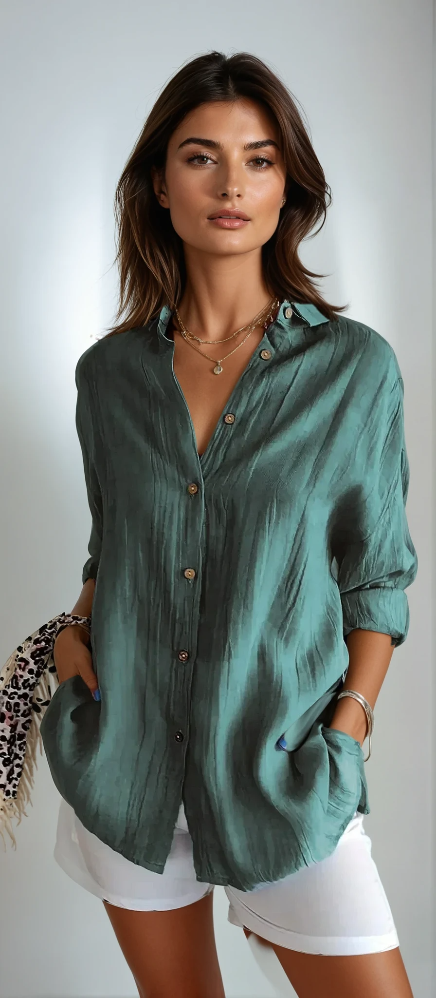 Seraphina™ Premium Cotton Blouse
