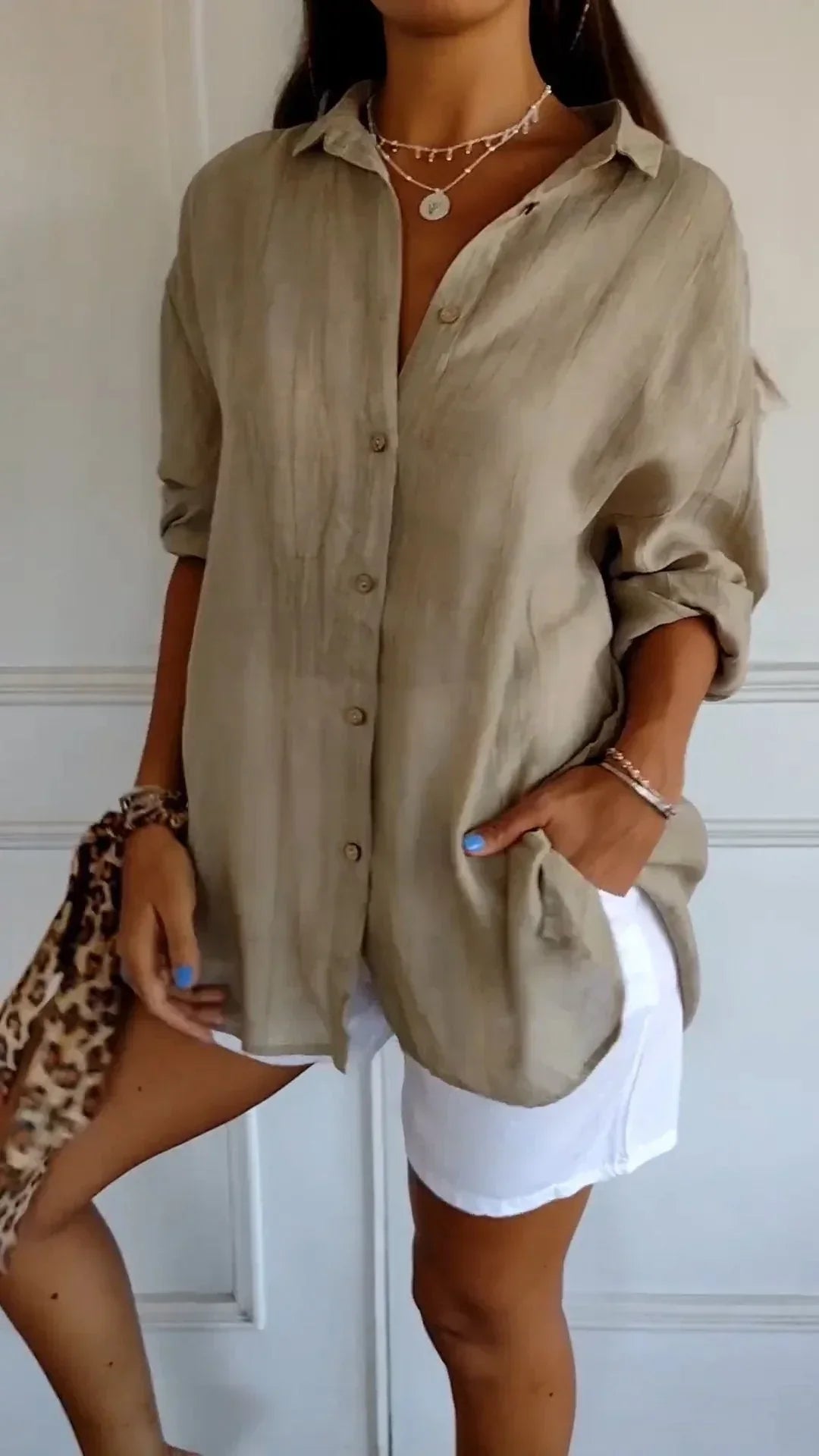 Seraphina™ Premium Cotton Blouse